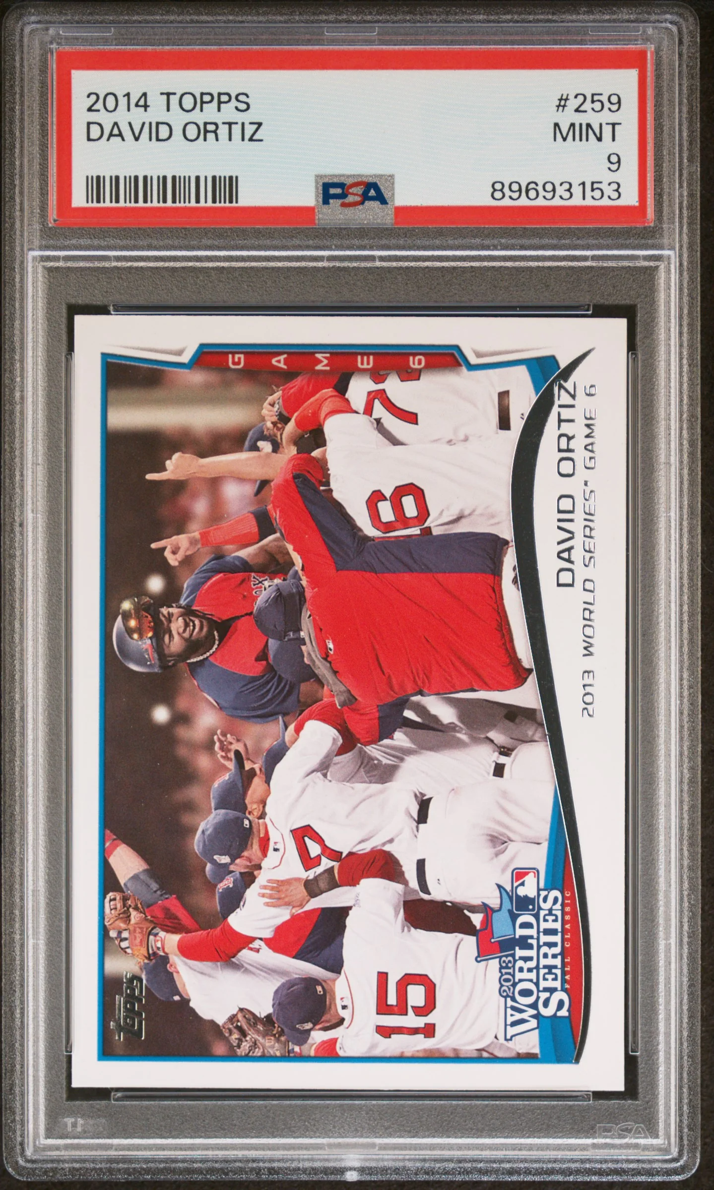 DAVID ORTIZ | 2014 TOPPS 259 | PSA MINT 9