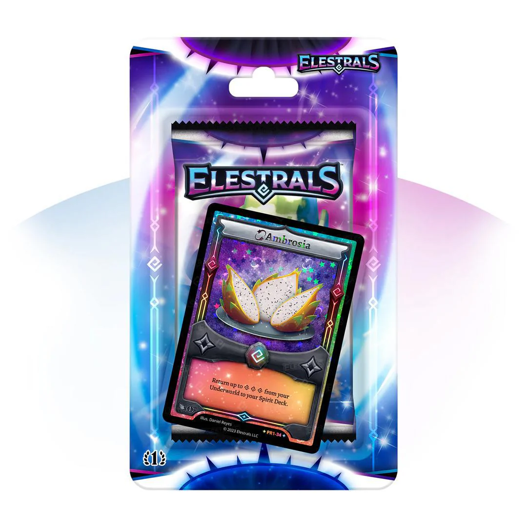 Elestrals Base Set Blister Pack Stellar Ambrosia