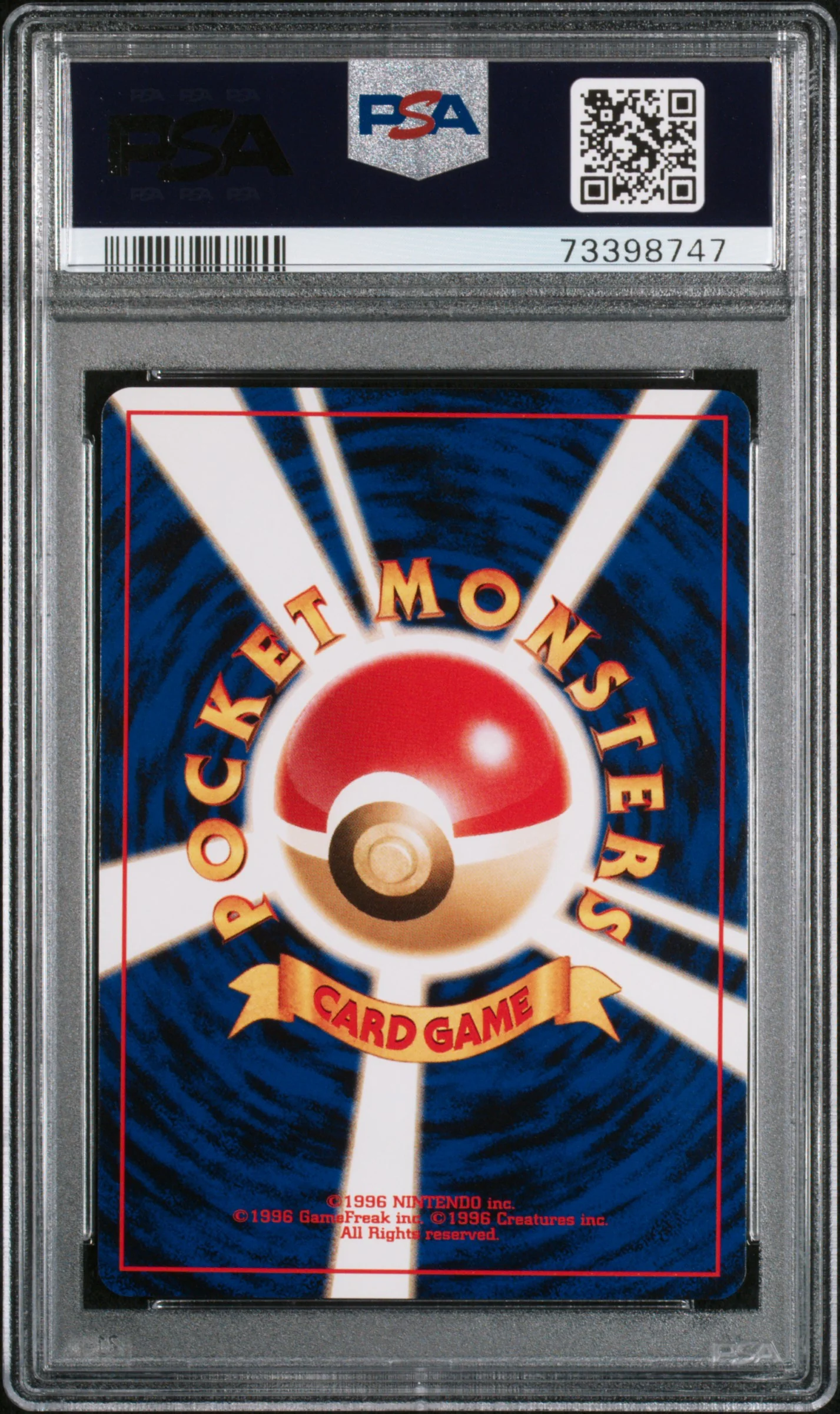 ESPEON | 2000 POKEMON JAPANESE NEO 2 PROMO 196 | PROMO | PSA MINT 9 - Image 2