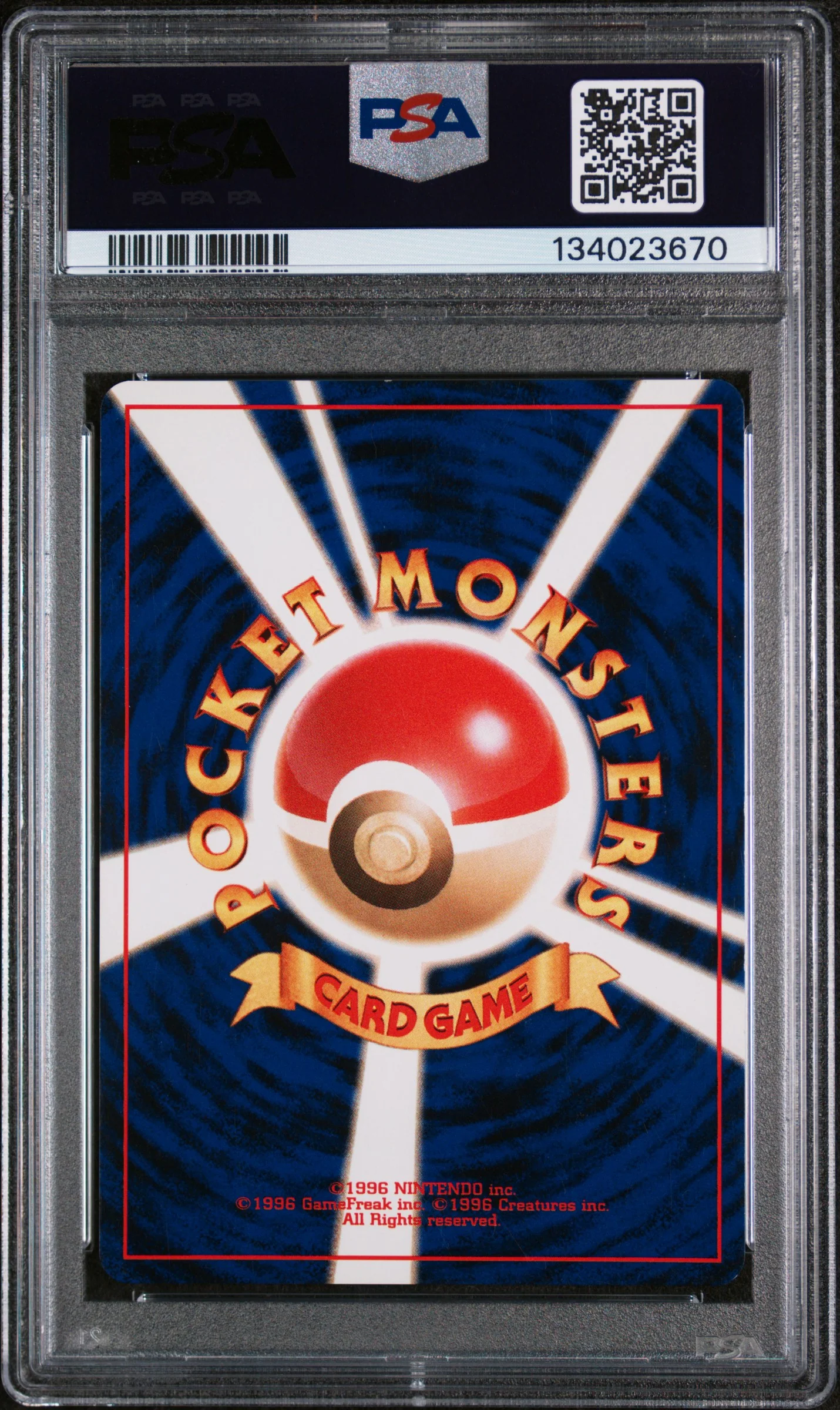 ESPEON-HOLO | 2000 POKEMON JAPANESE NEO 2 196 | PSA NM 7 - Image 2