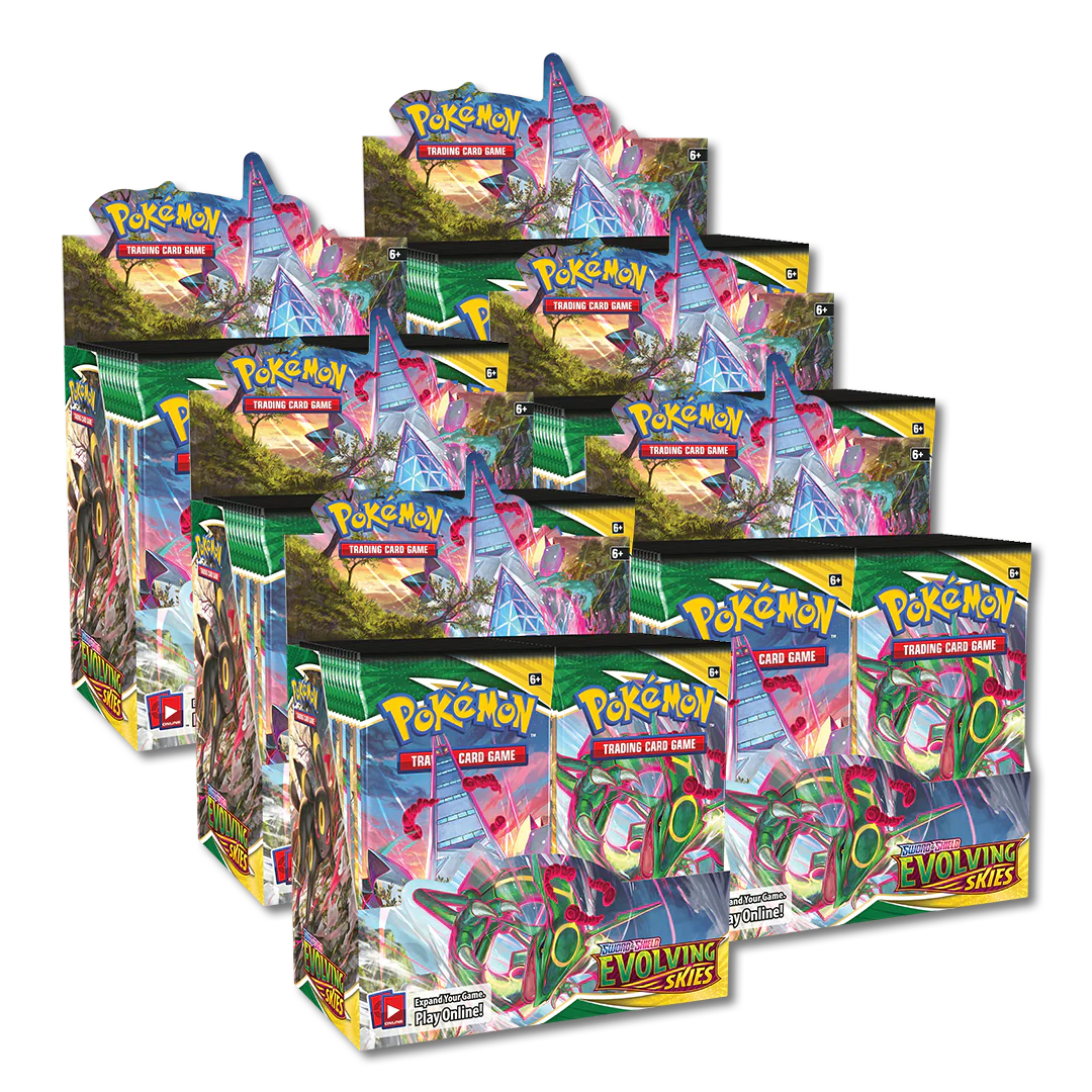 Evolving Skies Pokemon Booster Box Case