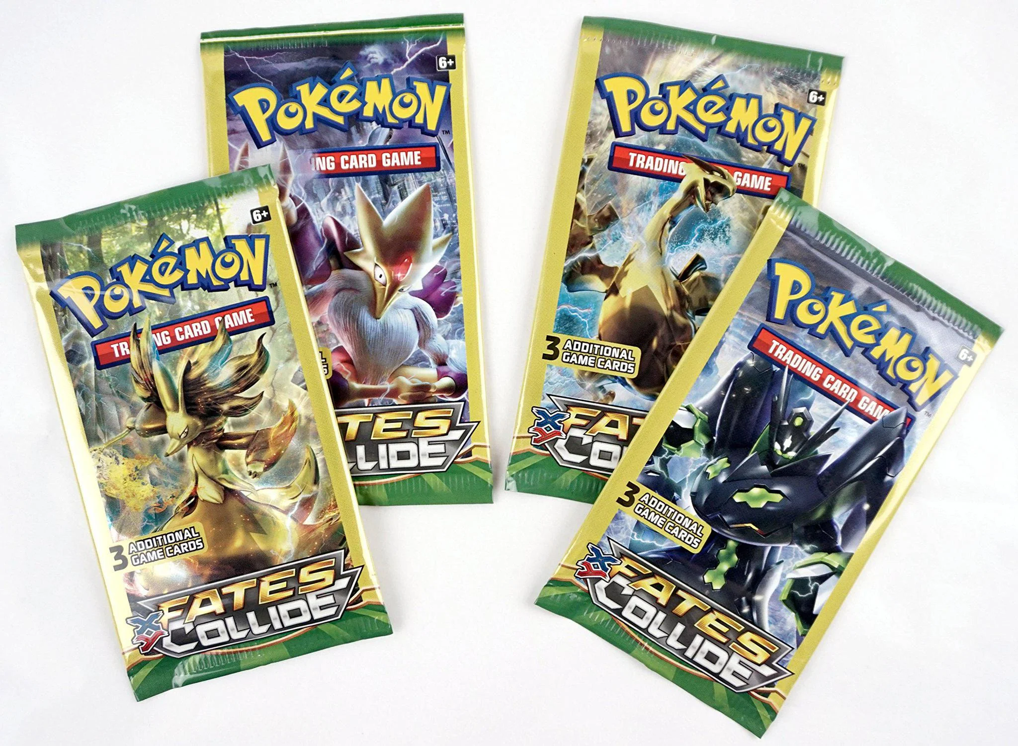 Fates Collide 3 Card Pokemon Pack