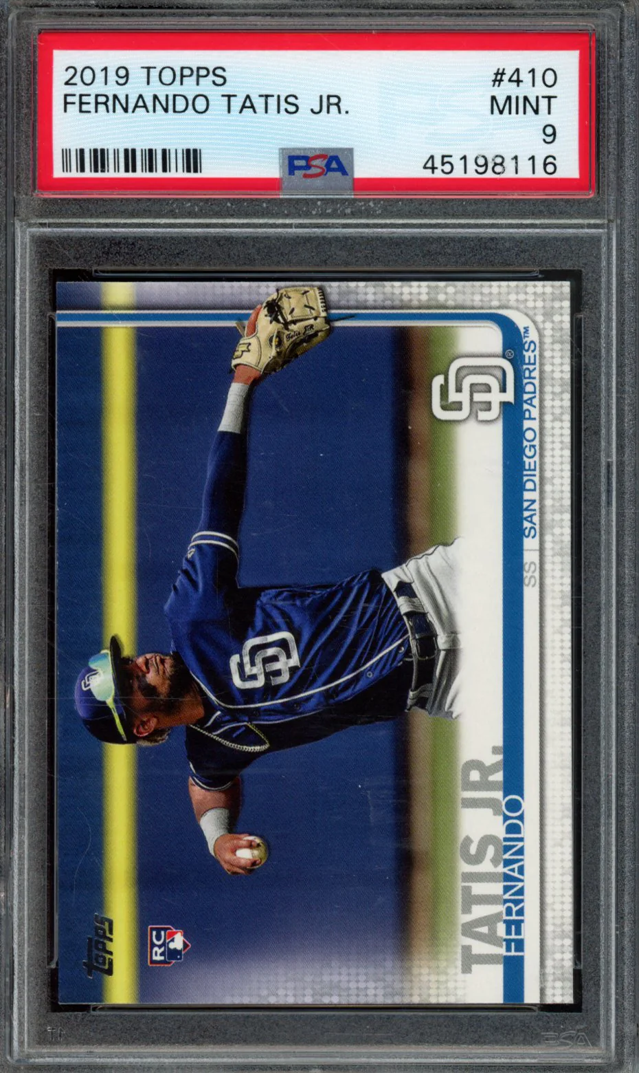 FERNANDO TATIS JR. | 2019 TOPPS | PSA MINT 9