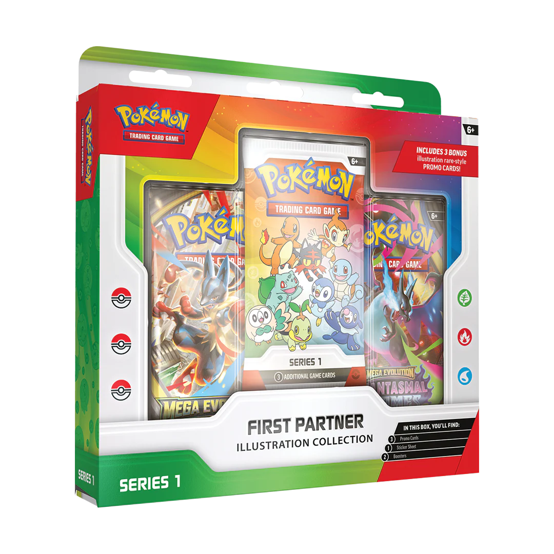 First Partner Illustration Series 1 Pokemon Collection