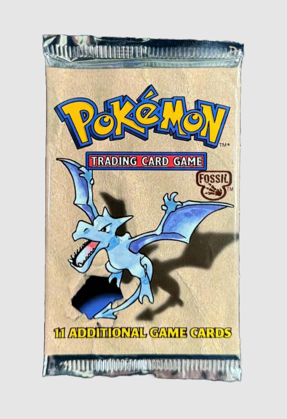 Fossil Unlimited Pokemon Booster Pack