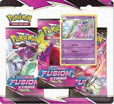 Fusion Strike 3 Pack Pokemon Blister - Image 2