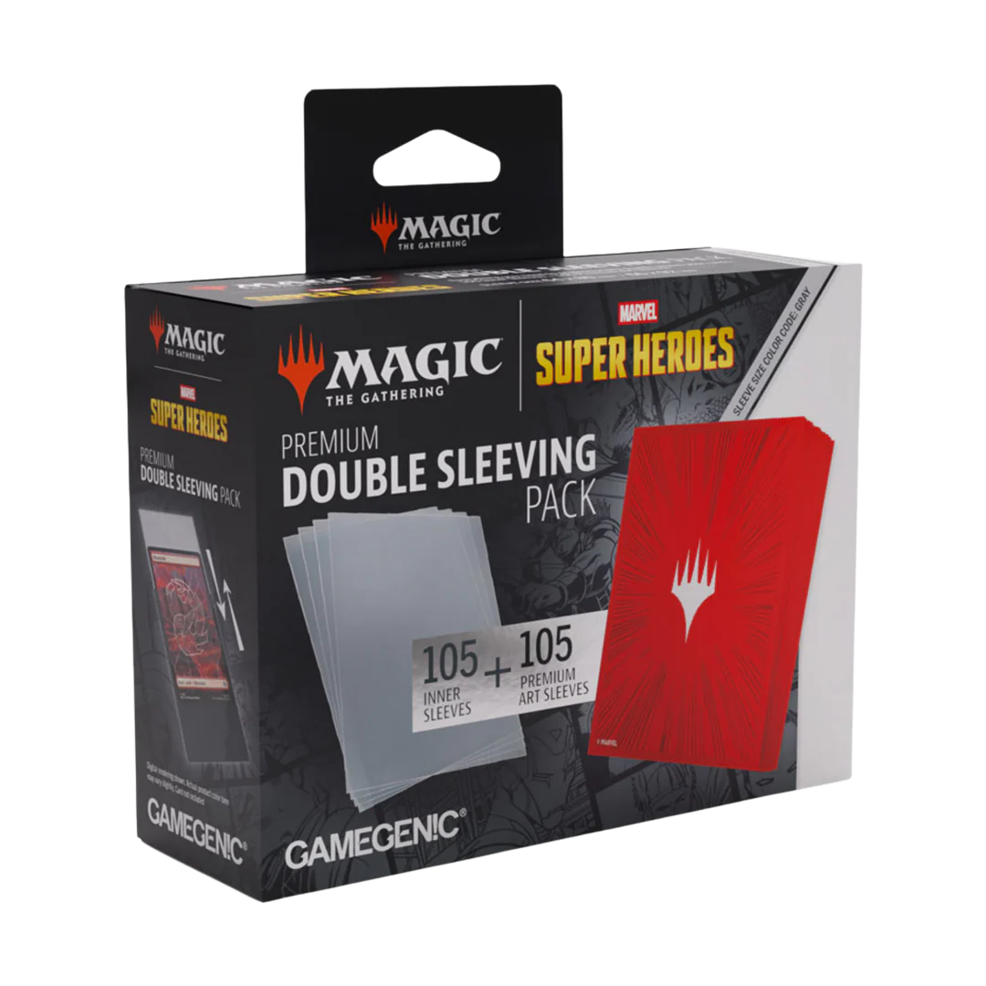 Gamegenic Comic Burst Marvel Super Heroes MTG Premium Double Sleeving Pack