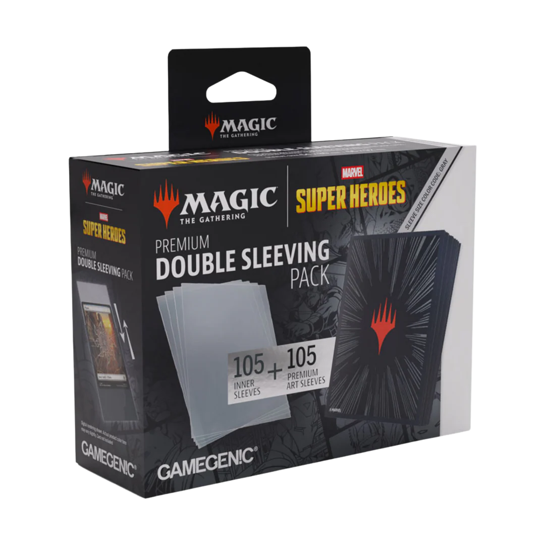 Gamegenic Comic Burst Marvel Super Heroes MTG Premium Double Sleeving Pack - Image 2