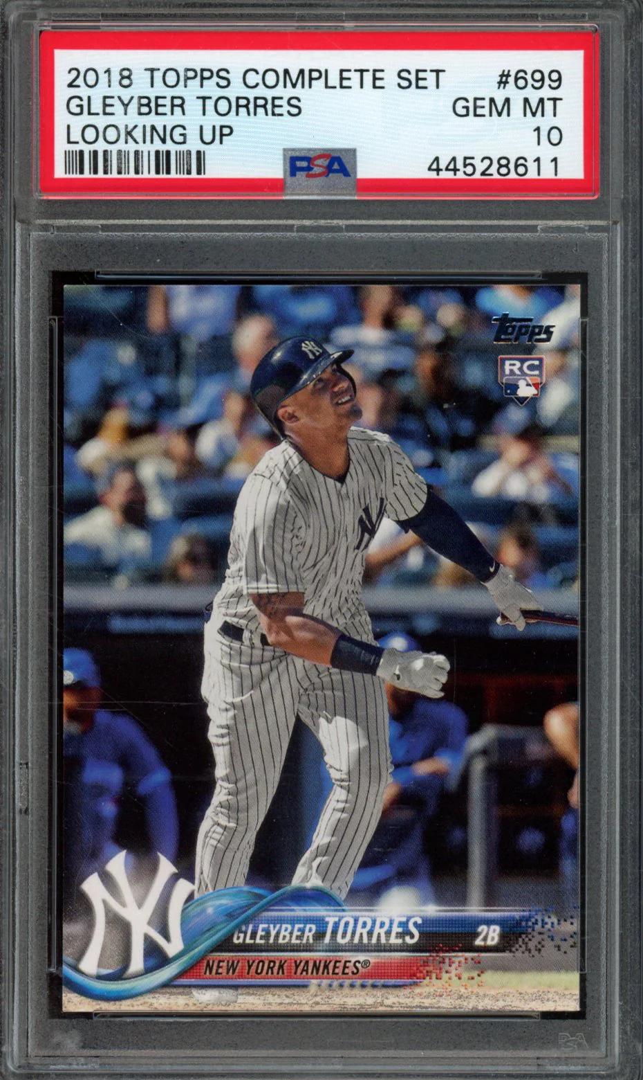 GLEYBER TORRES | 2018 TOPPS COMPLETE SET | PSA GEM MT 10