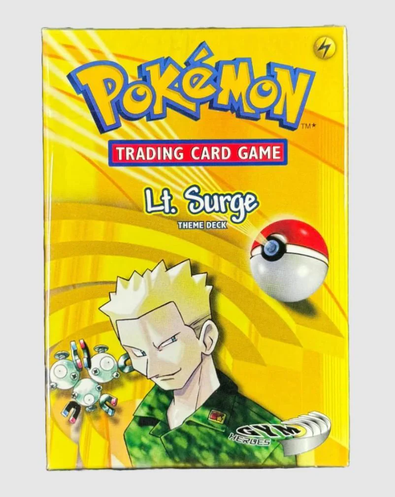Gym Heroes "Lt. Surge" Pokemon Theme Deck