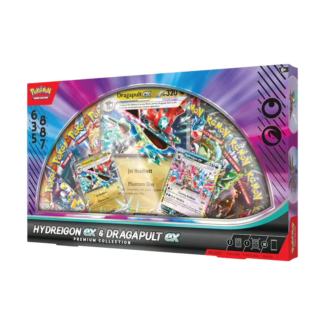 Hydreigon ex & Dragapult ex Premium Pokemon Collection