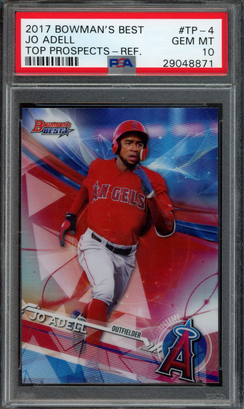 JO ADELL | 2017 BOWMAN'S BEST TOP PROSPECTS | PSA GEM MT 10