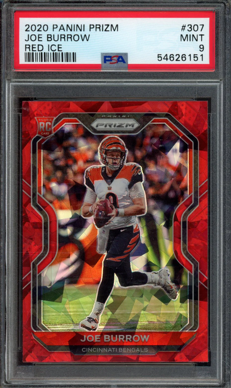 JOE BURROW | 2020 PANINI PRIZM | PSA MINT 9