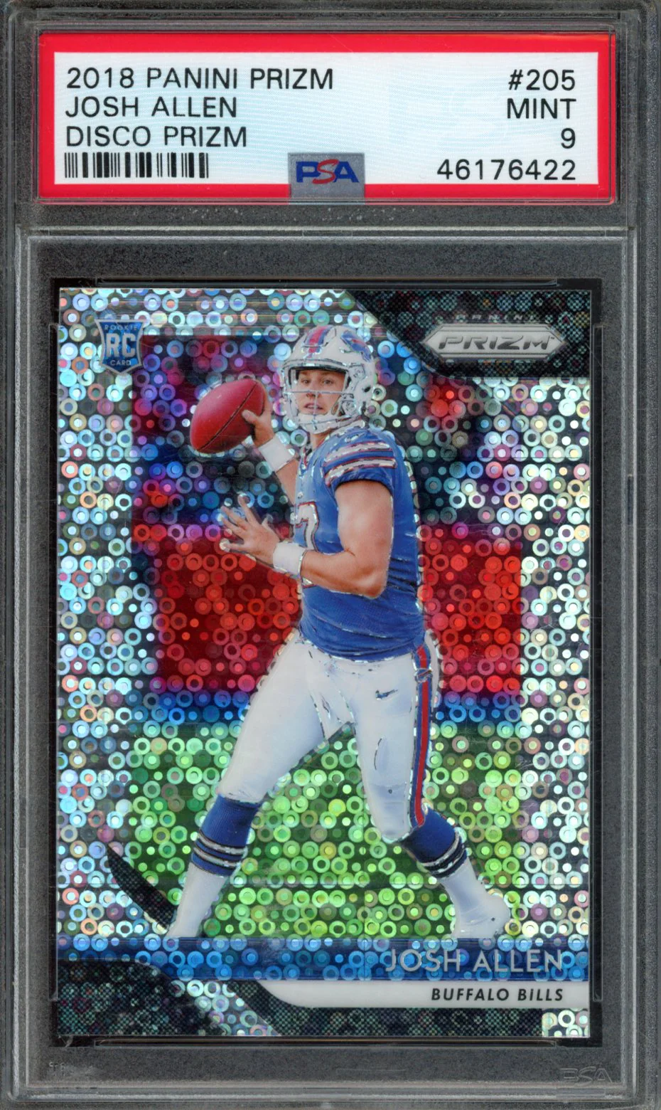 JOSH ALLEN | 2018 PANINI PRIZM | PSA MINT 9