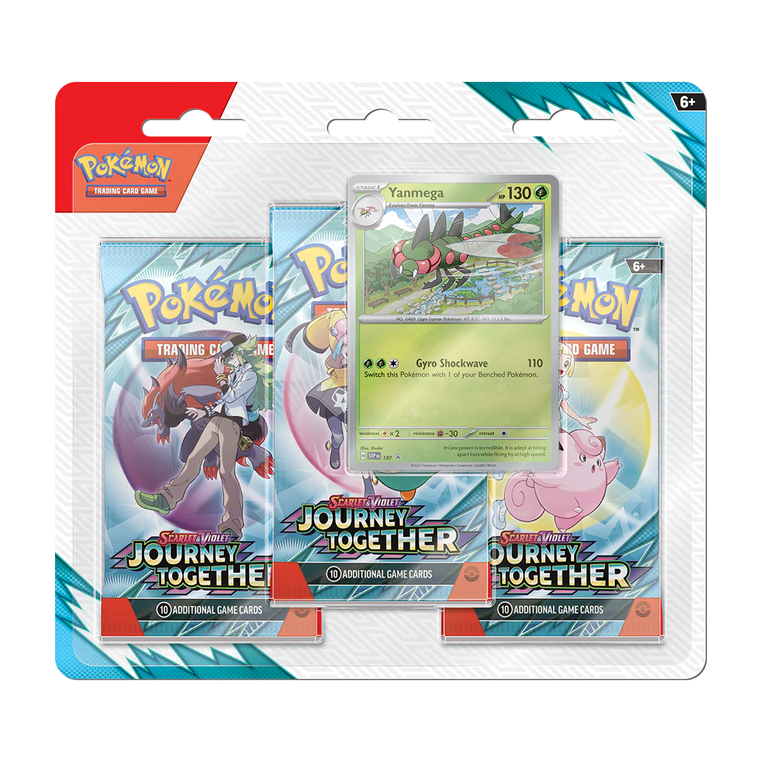 Journey Together 3 Pack Pokemon Blister