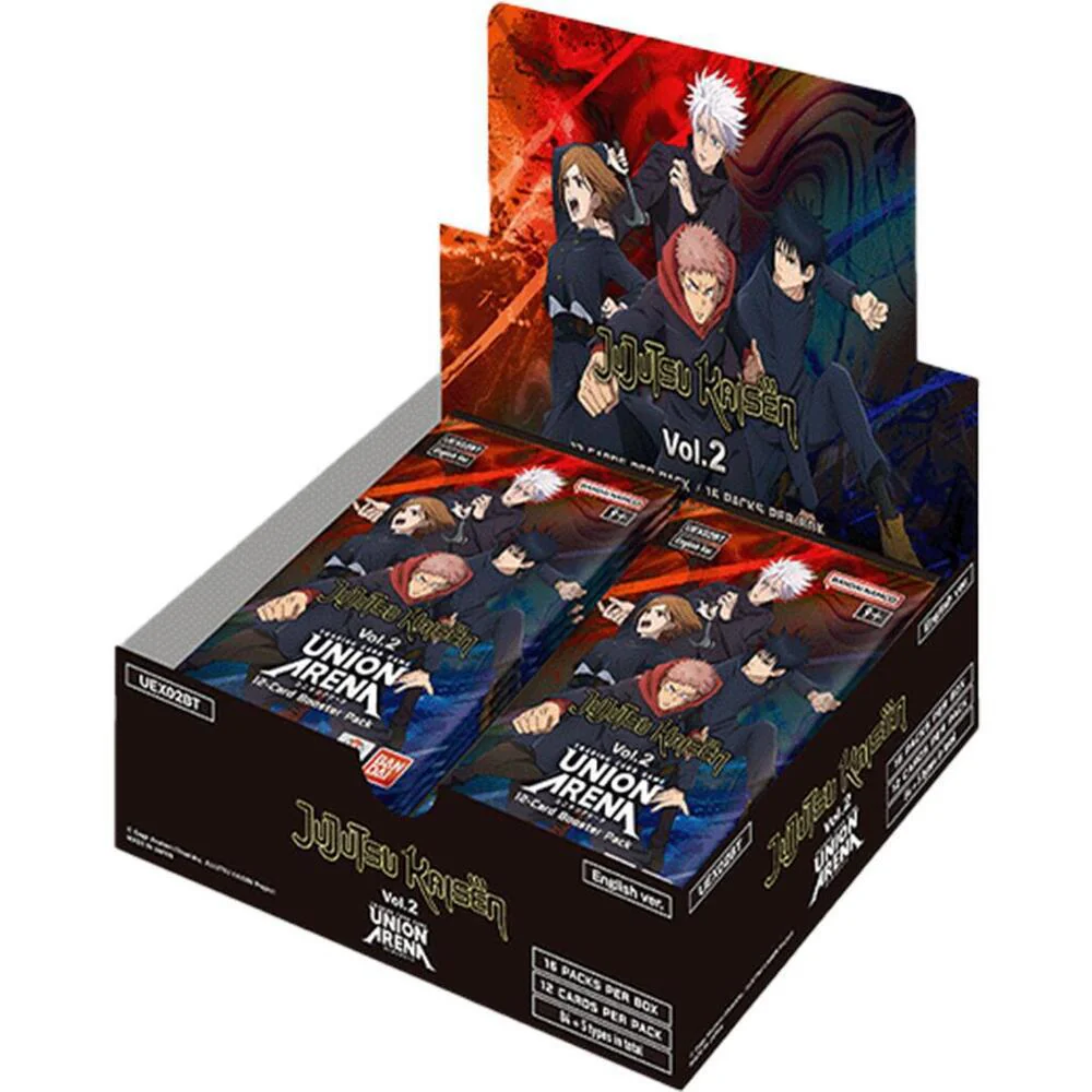 Jujutsu Kaisen Vol. 2 Union Arena Booster Box