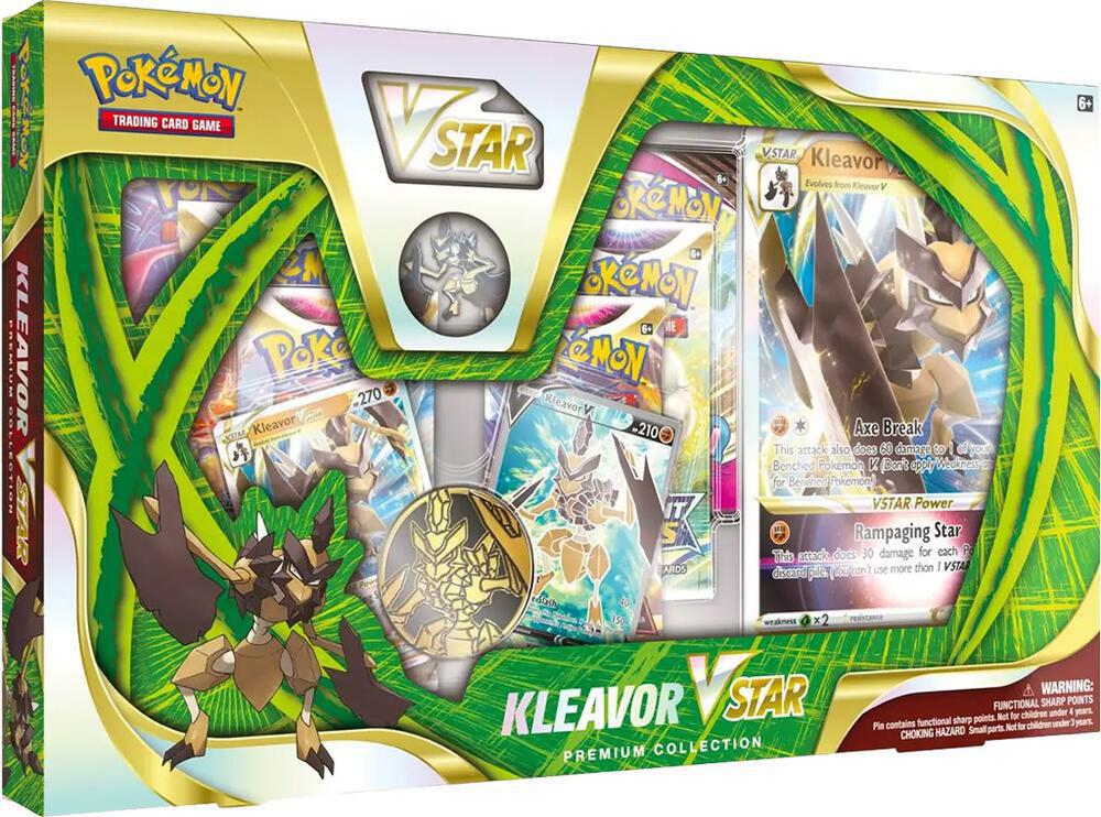 Kleavor VSTAR Premium Pokemon Collection