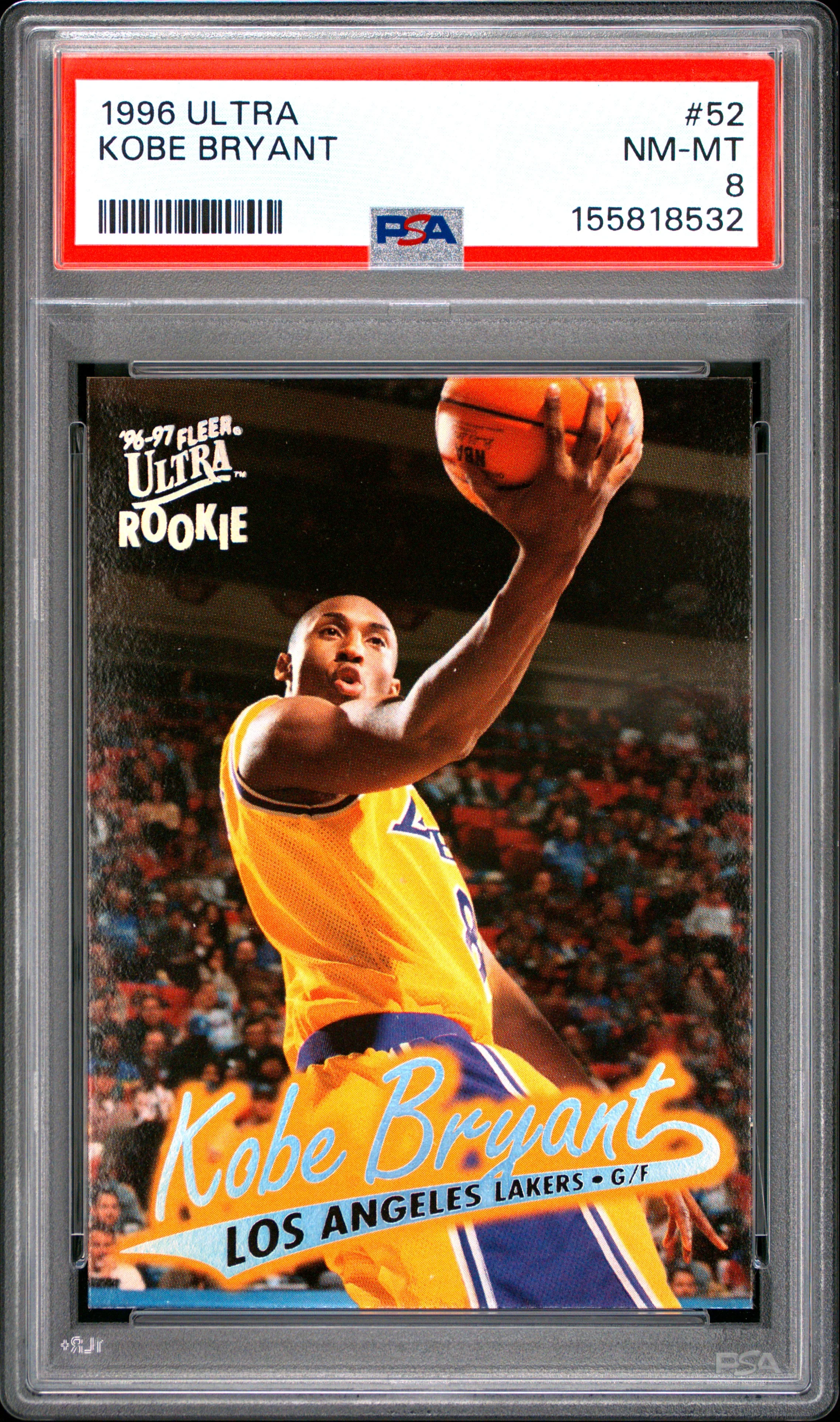 KOBE BRYANT | 1996 ULTRA 52 | PSA NM-MT 8