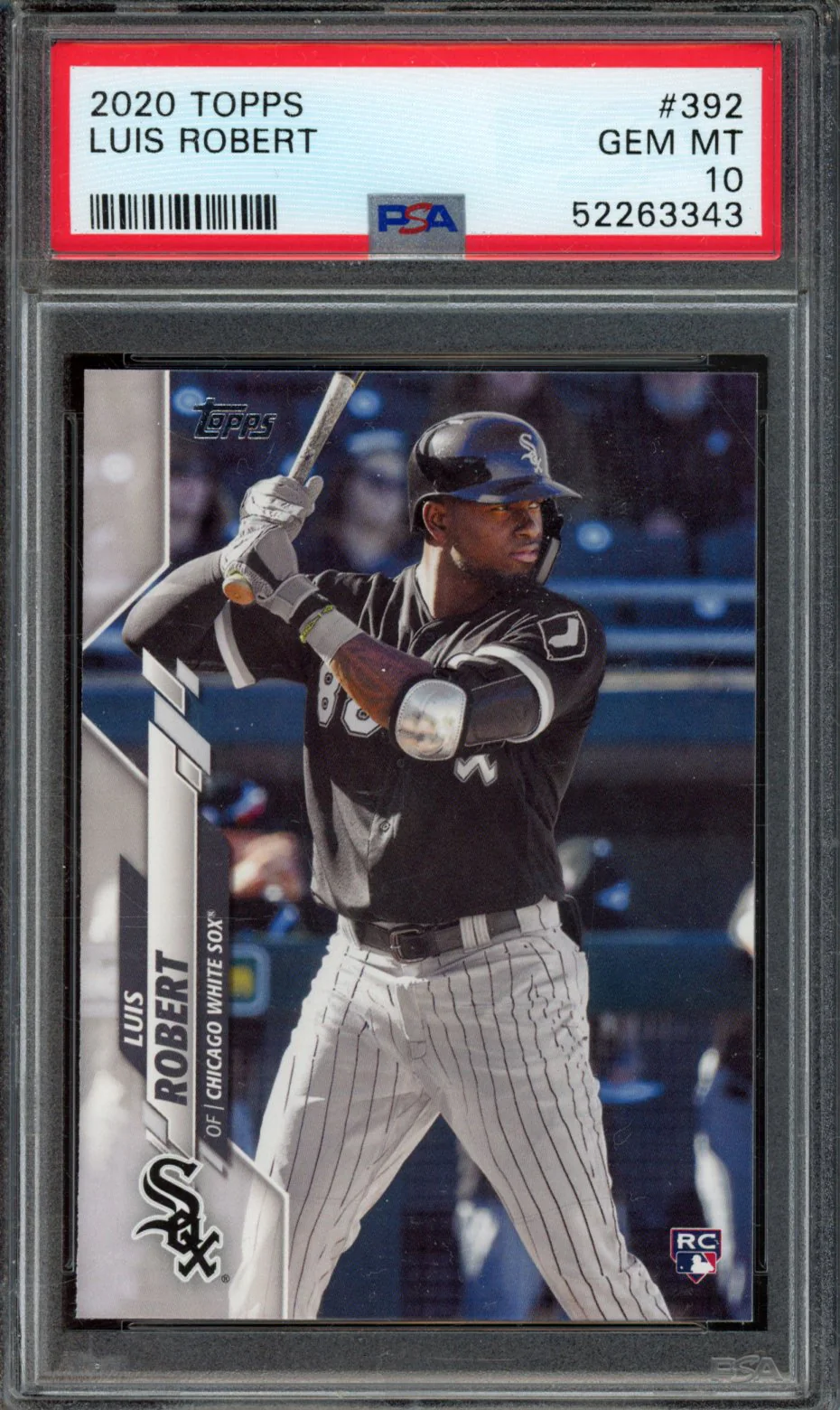LUIS ROBERT | 2020 TOPPS | PSA GEM MT 10