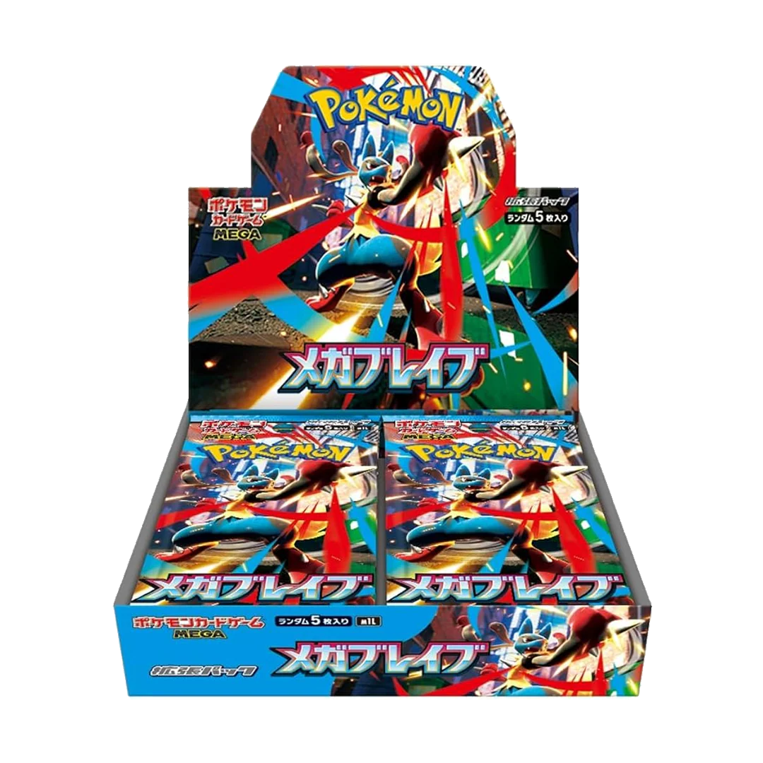 Mega Brave Japanese Pokemon Booster Box