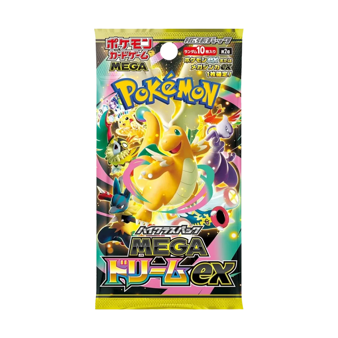 Mega Dream ex Japanese Pokemon Booster Pack