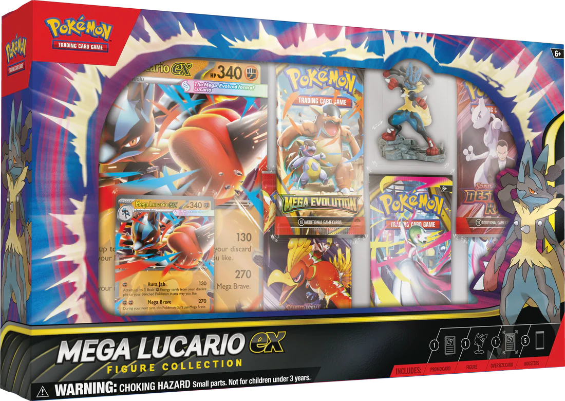 Mega Lucario ex Figure Pokemon Collection