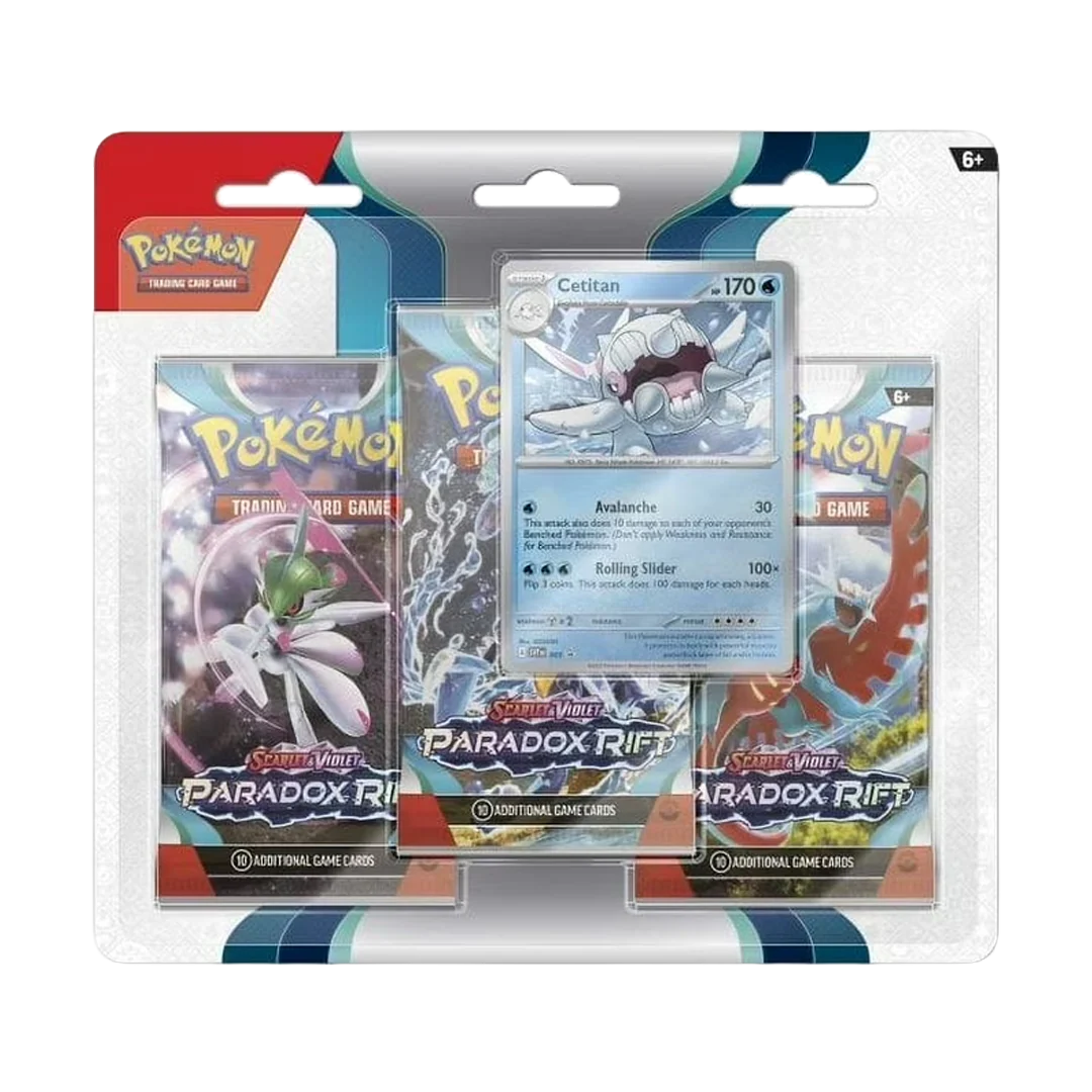 Paradox Rift 3 Pack Pokemon Blister