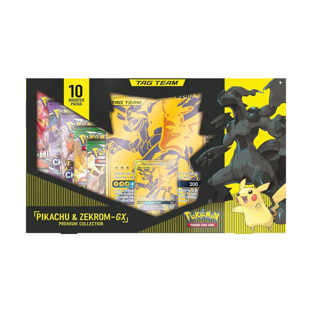 Pikachu & Zekrom GX Premium Pokemon Collection