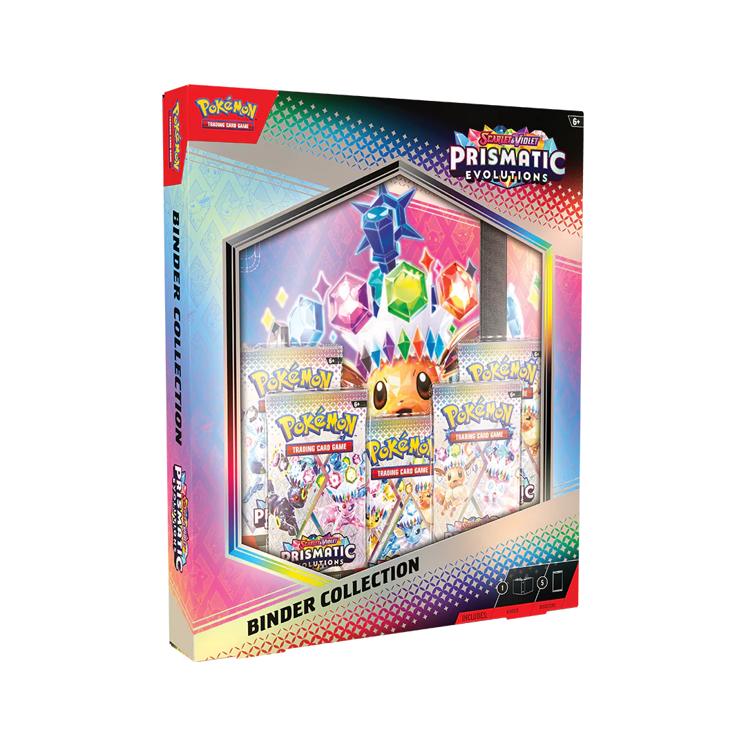Prismatic Evolutions Binder Pokemon Collection