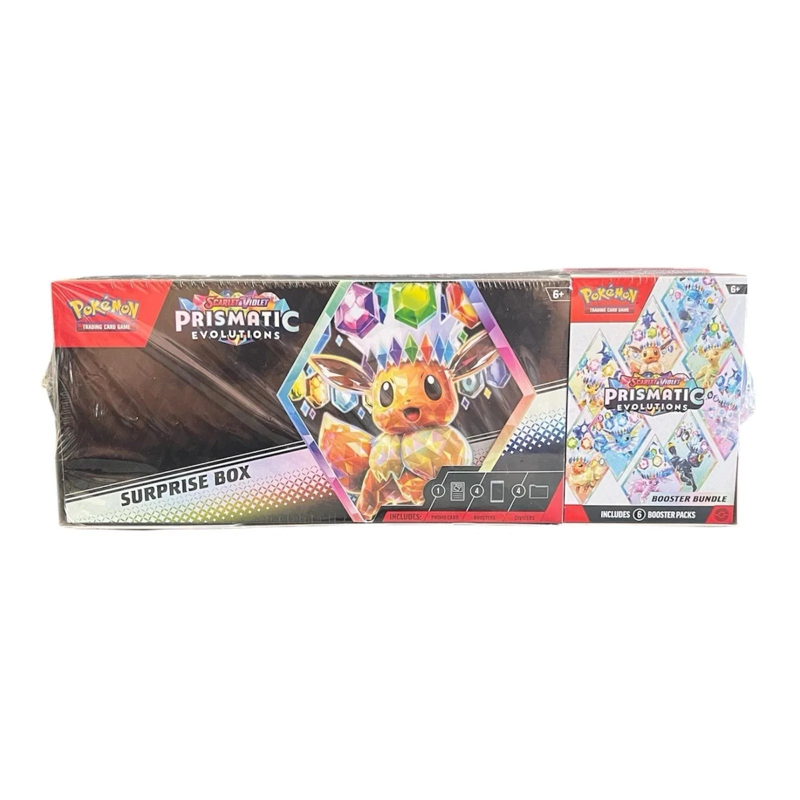 Prismatic Evolutions Surprise Box + Booster Bundle Pokemon Sam's Club Bundle