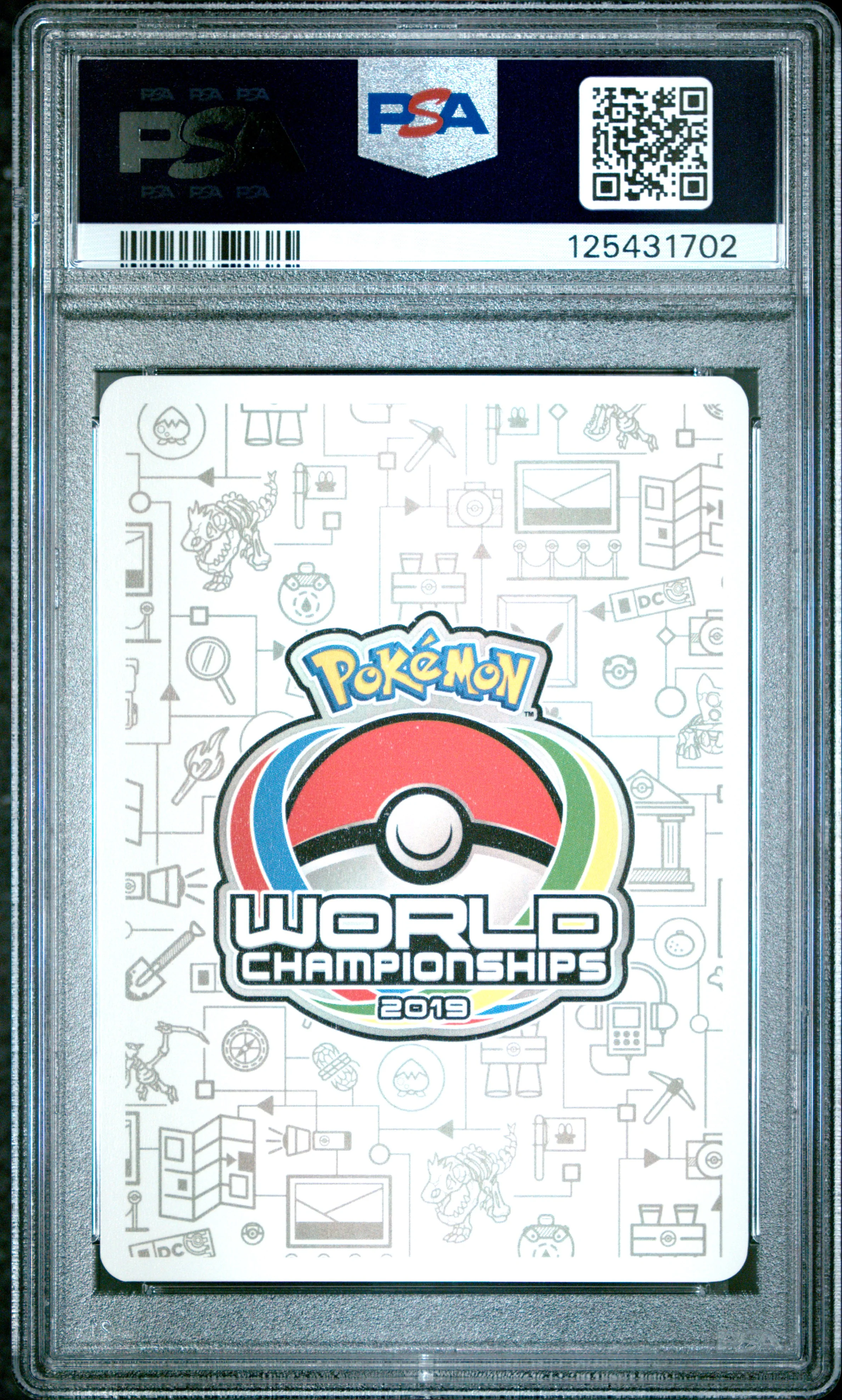 RAICHU/ALLN.RAICHU GX | 2019 POKEMON 2019 WORLD CHAMPIONSHIPS DECK: PIKAROM JUDGE 54 | PSA GEM MT 10 - Image 2