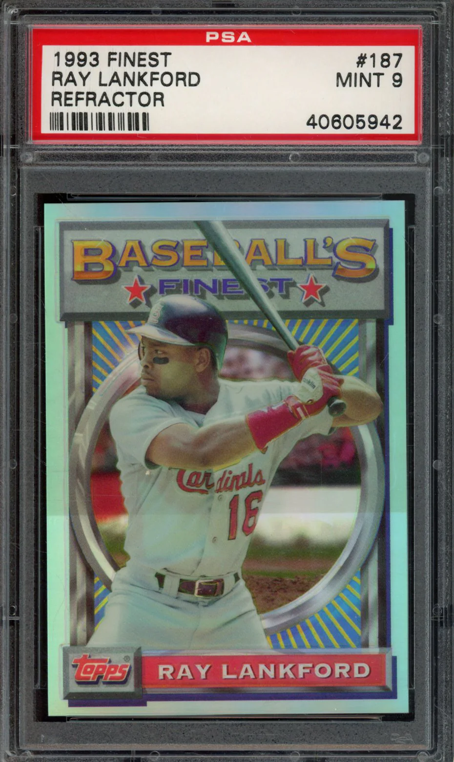 RAY LANKFORD | 1993 FINEST | PSA MINT 9