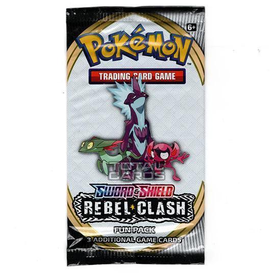 Rebel Clash Pokemon 3-Card Fun Pack