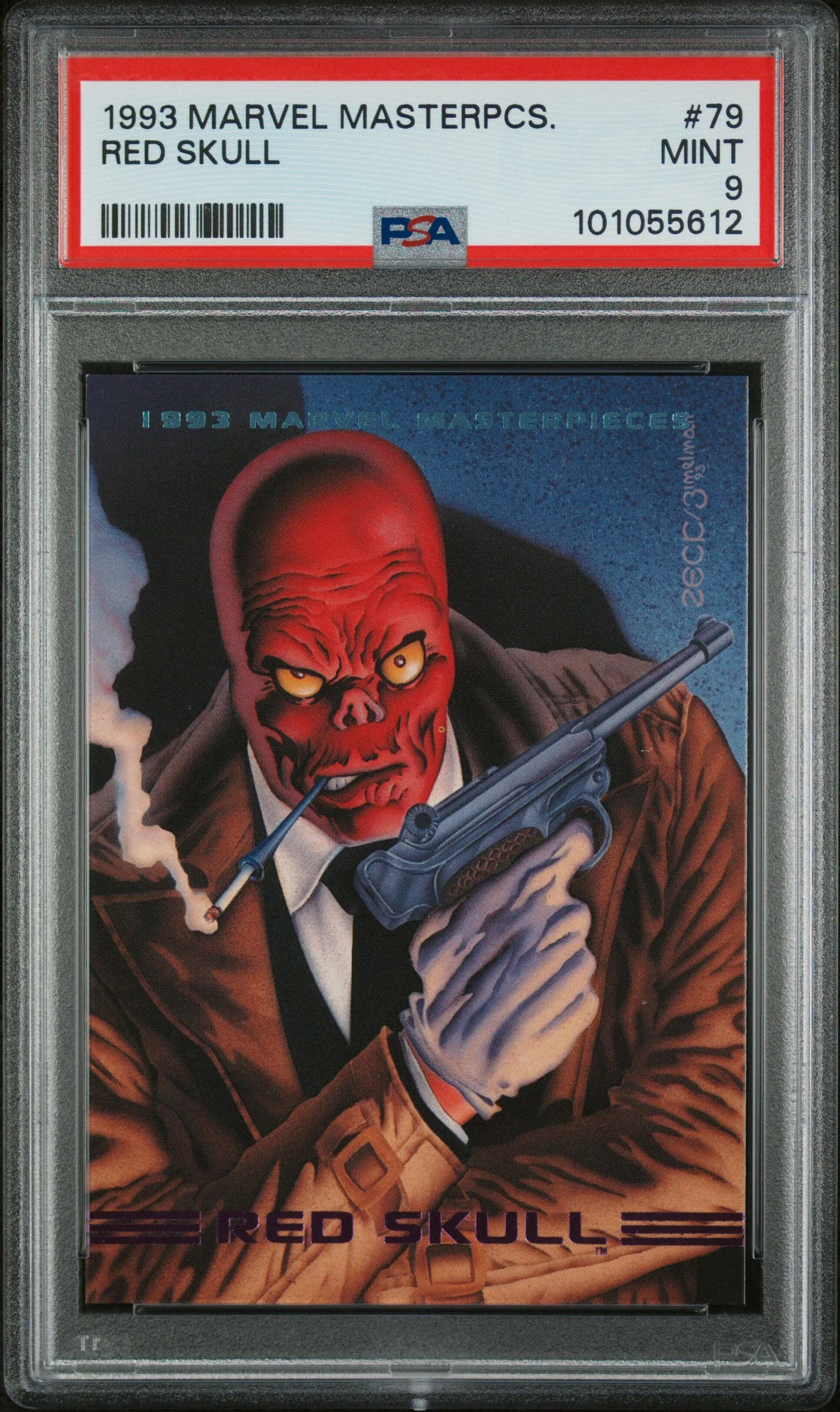 RED SKULL | 1993 MARVEL MASTERPIECES 79 | PSA MINT 9