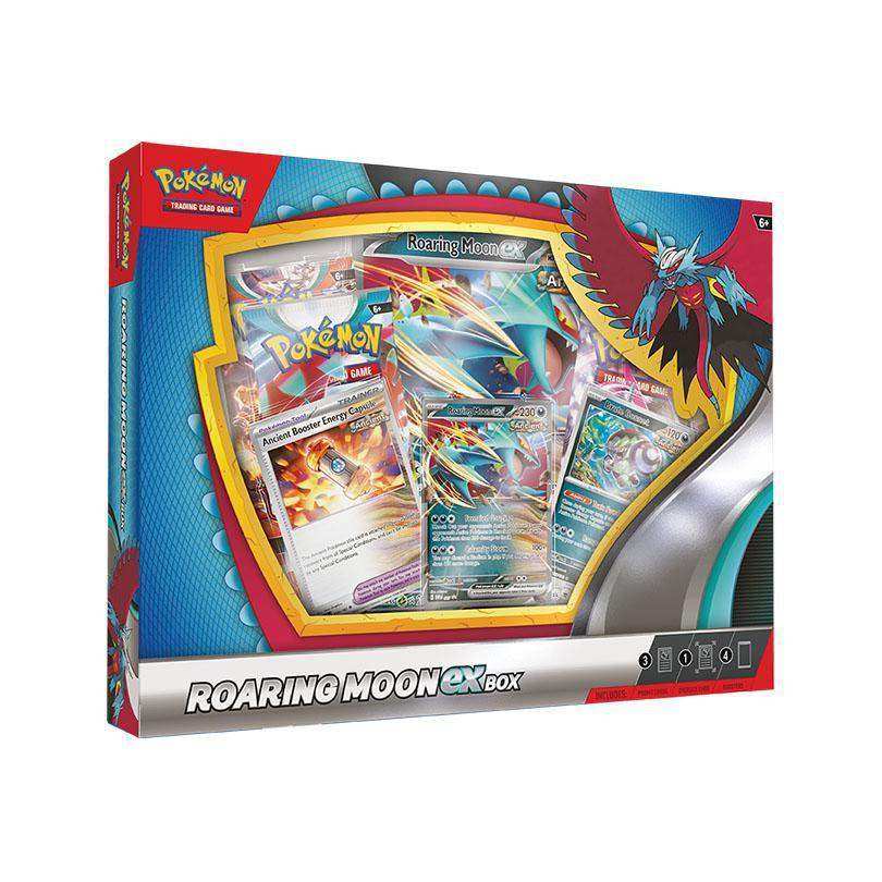 Roaring Moon ex Pokemon Box