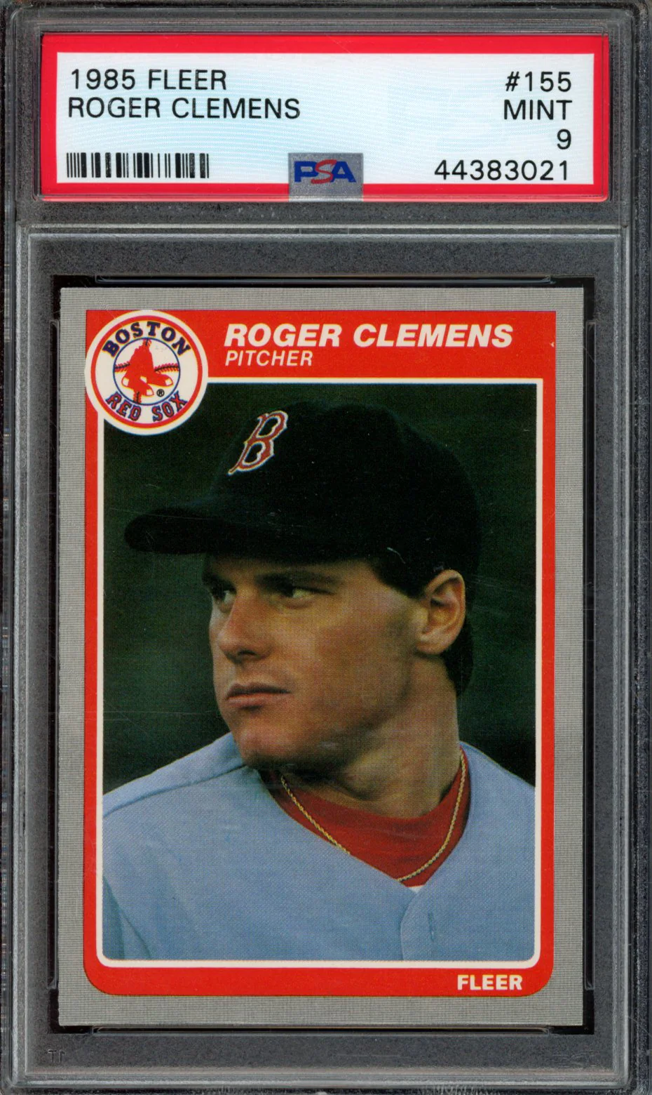 ROGER CLEMENS | 1985 FLEER | PSA MINT 9
