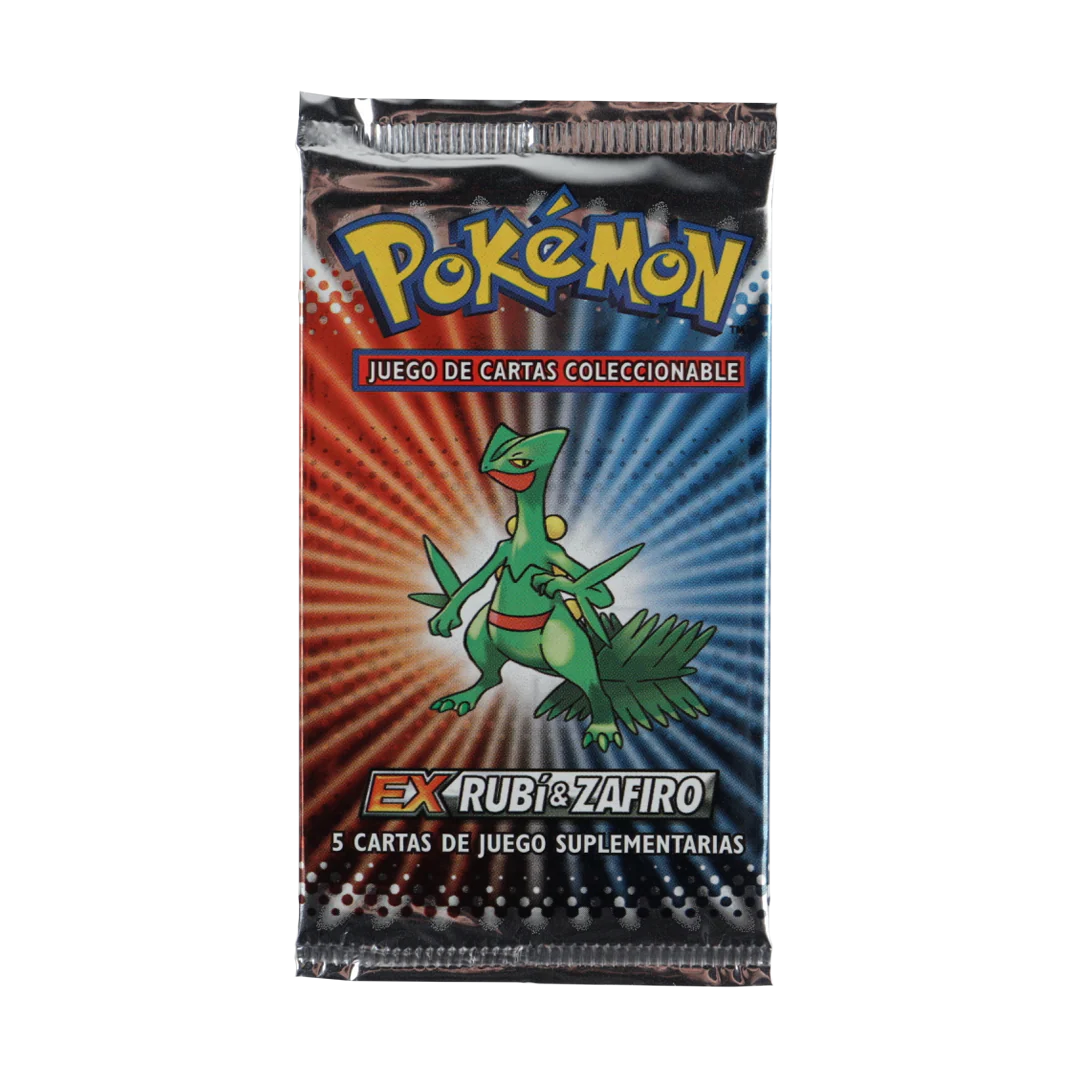 Ruby & Sapphire Spanish Pokemon Booster Pack