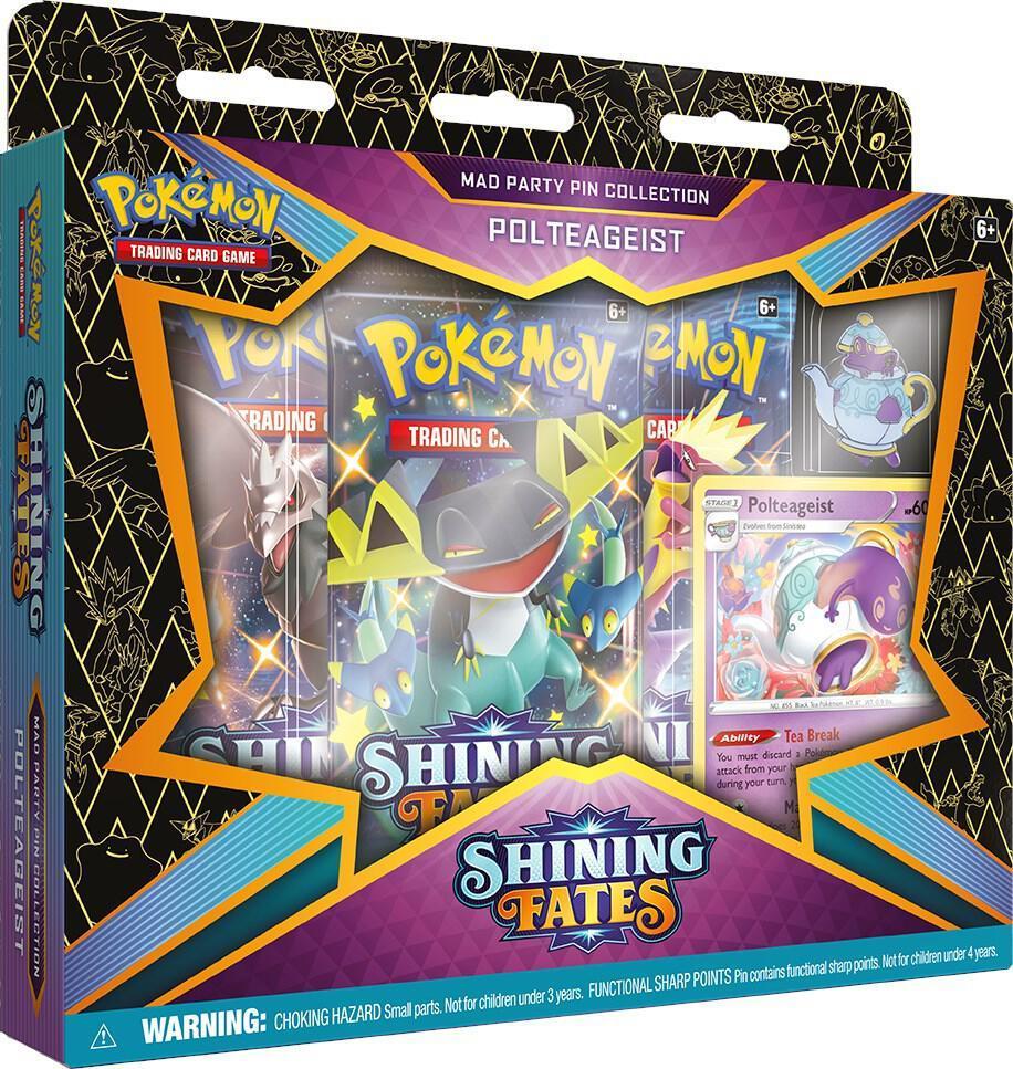 Shining Fates Mad Party Pin Pokemon Collection - Image 2
