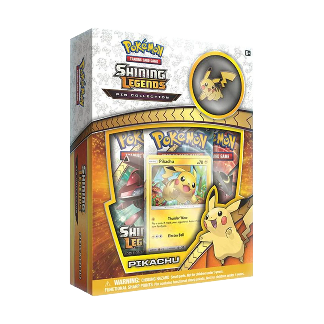 Shining Legends Pikachu Pin Pokemon Collection
