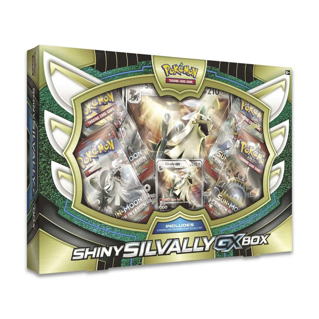 Shiny Silvally GX Pokemon Box