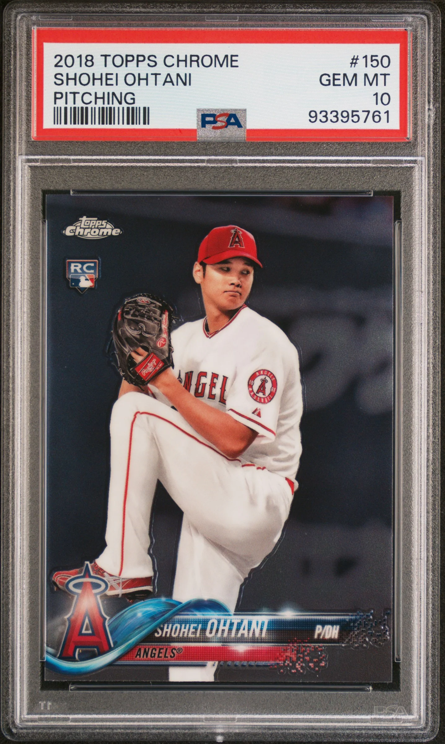 SHOHEI OHTANI | 2018 TOPPS CHROME 150 | PSA GEM MT 10