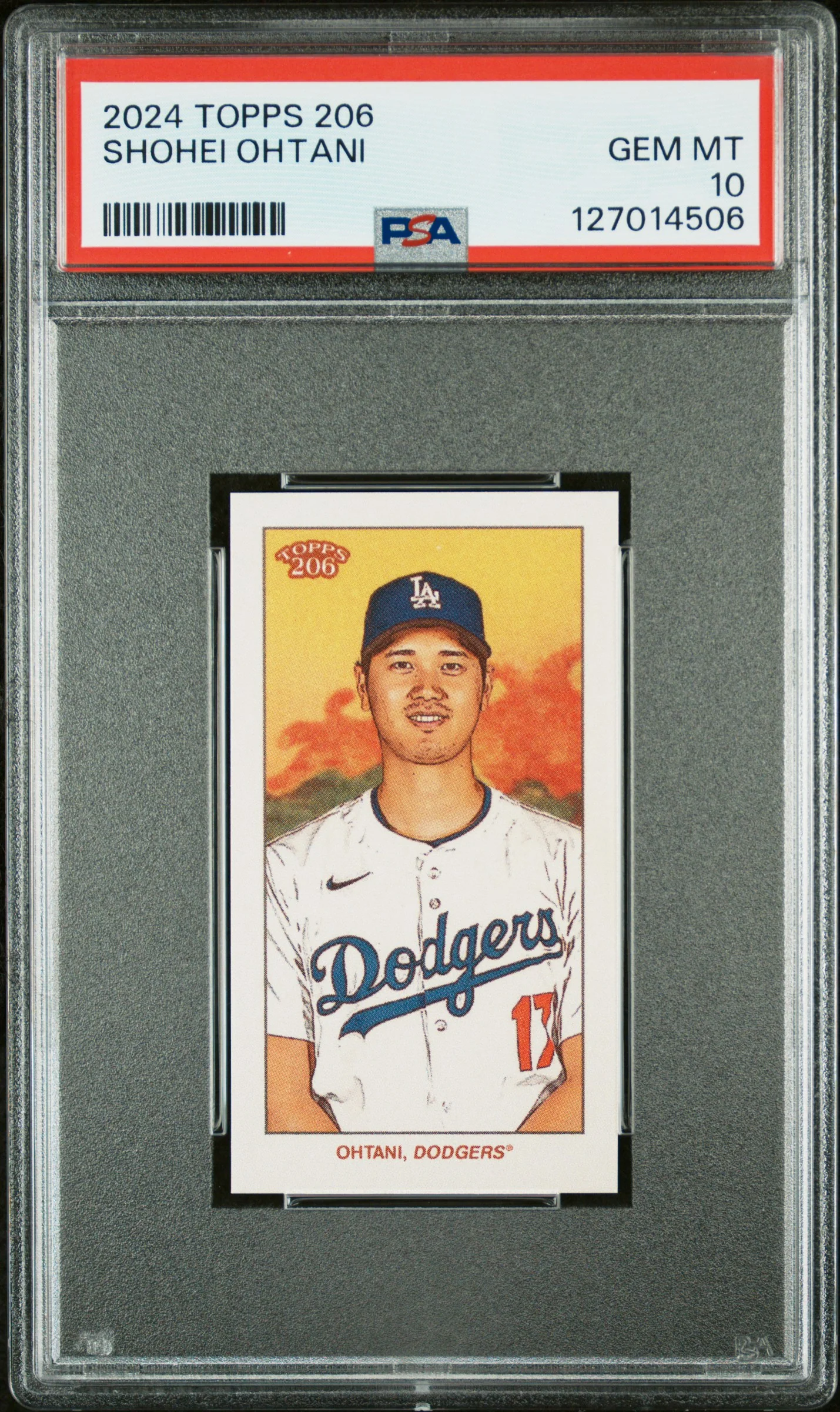 SHOHEI OHTANI | 2024 TOPPS 206 | PSA GEM MT 10