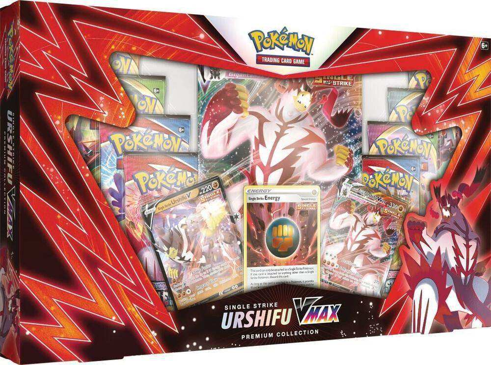 Single Strike Urshifu VMAX Premium Pokemon Collection