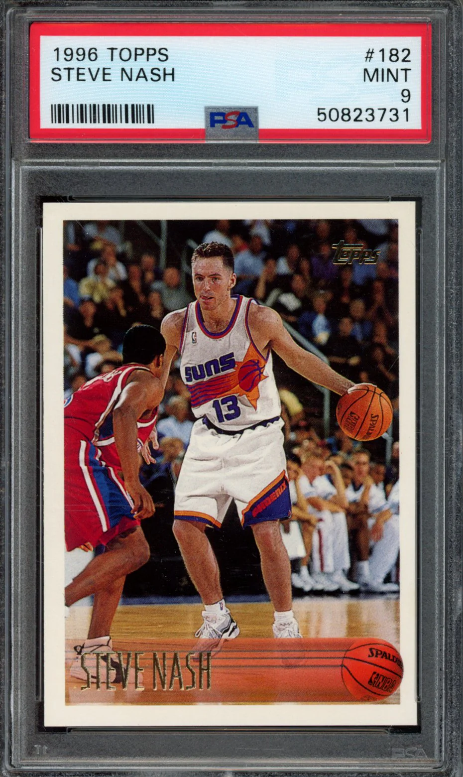 STEVE NASH | 1996 TOPPS | PSA MINT 9