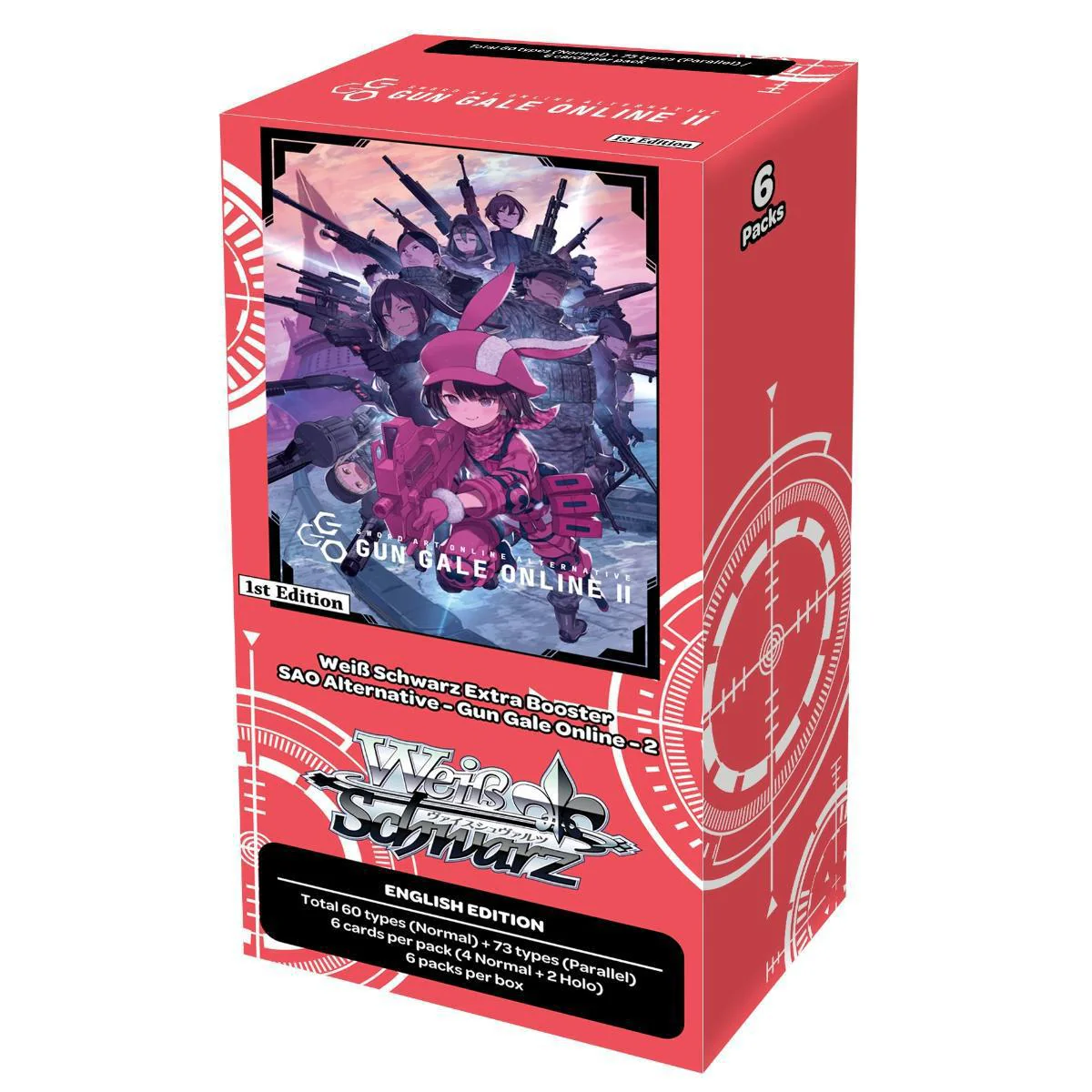 Sword Art Online Alternative - Gun Gale Online 2 Weiss Schwarz Extra Booster Box