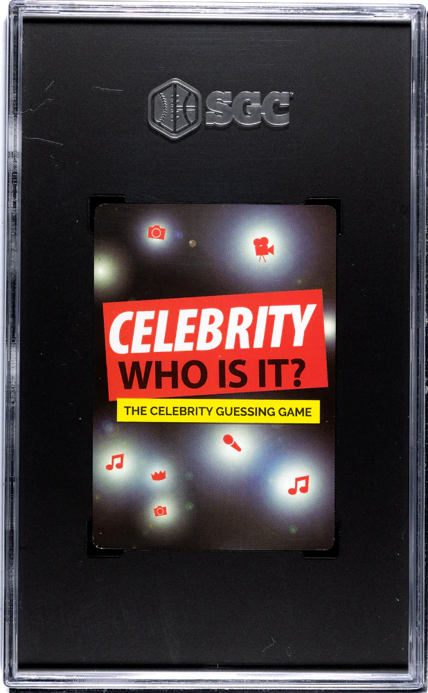 TAYLOR SWIFT #1 2020 PALADONE CELEBRITY WHO IS IT? RED BORDER SGC 9.5 MT+ - Image 2