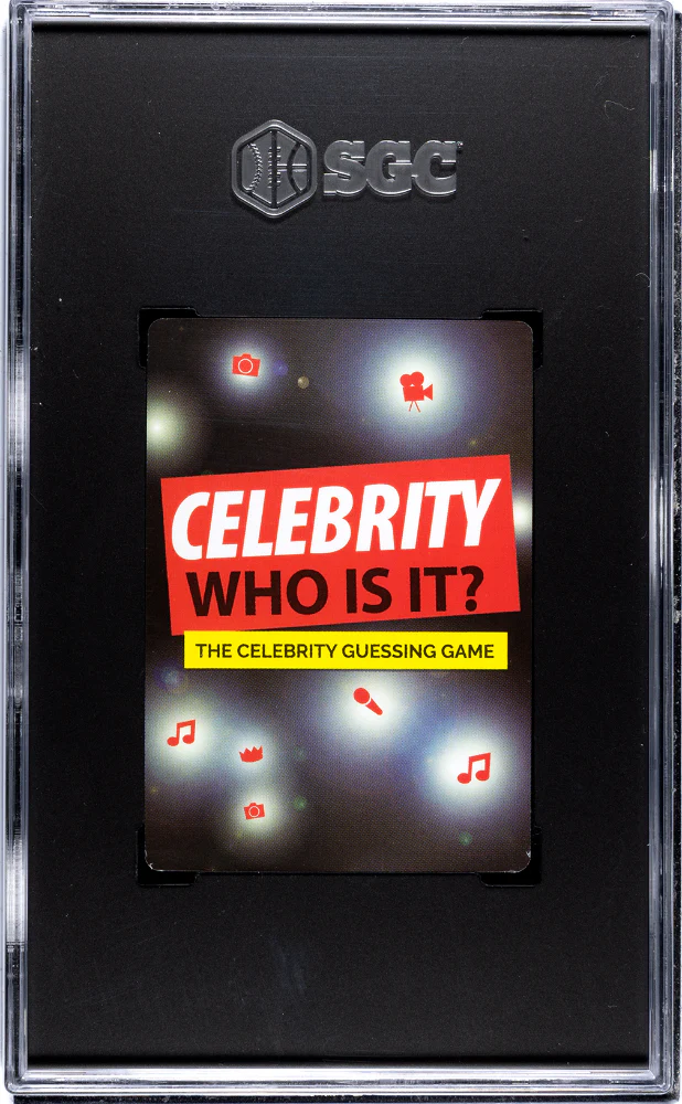 TAYLOR SWIFT #1 2020 PALADONE CELEBRITY WHO IS IT? RED BORDER SGC 9.5 MT+ - Image 2