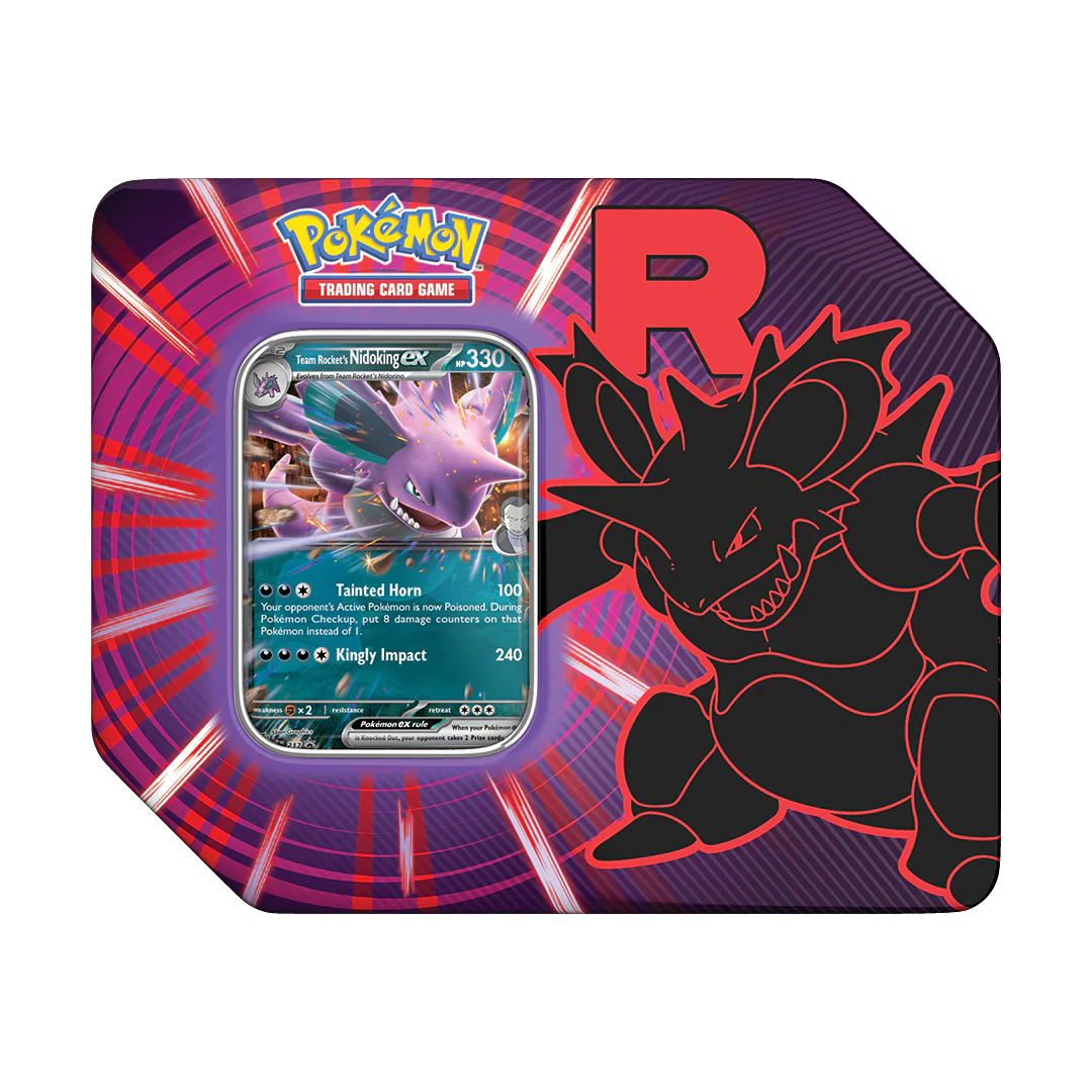 Team Rocket Pokemon Tin