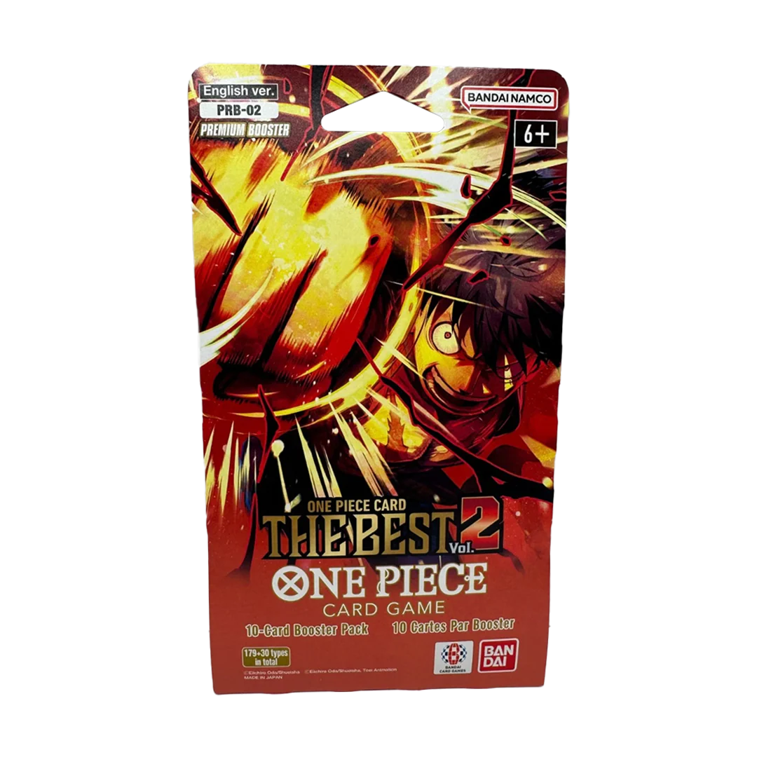 The Best Vol. 2 One Piece Premium Sleeved Booster Pack (PRB-02)