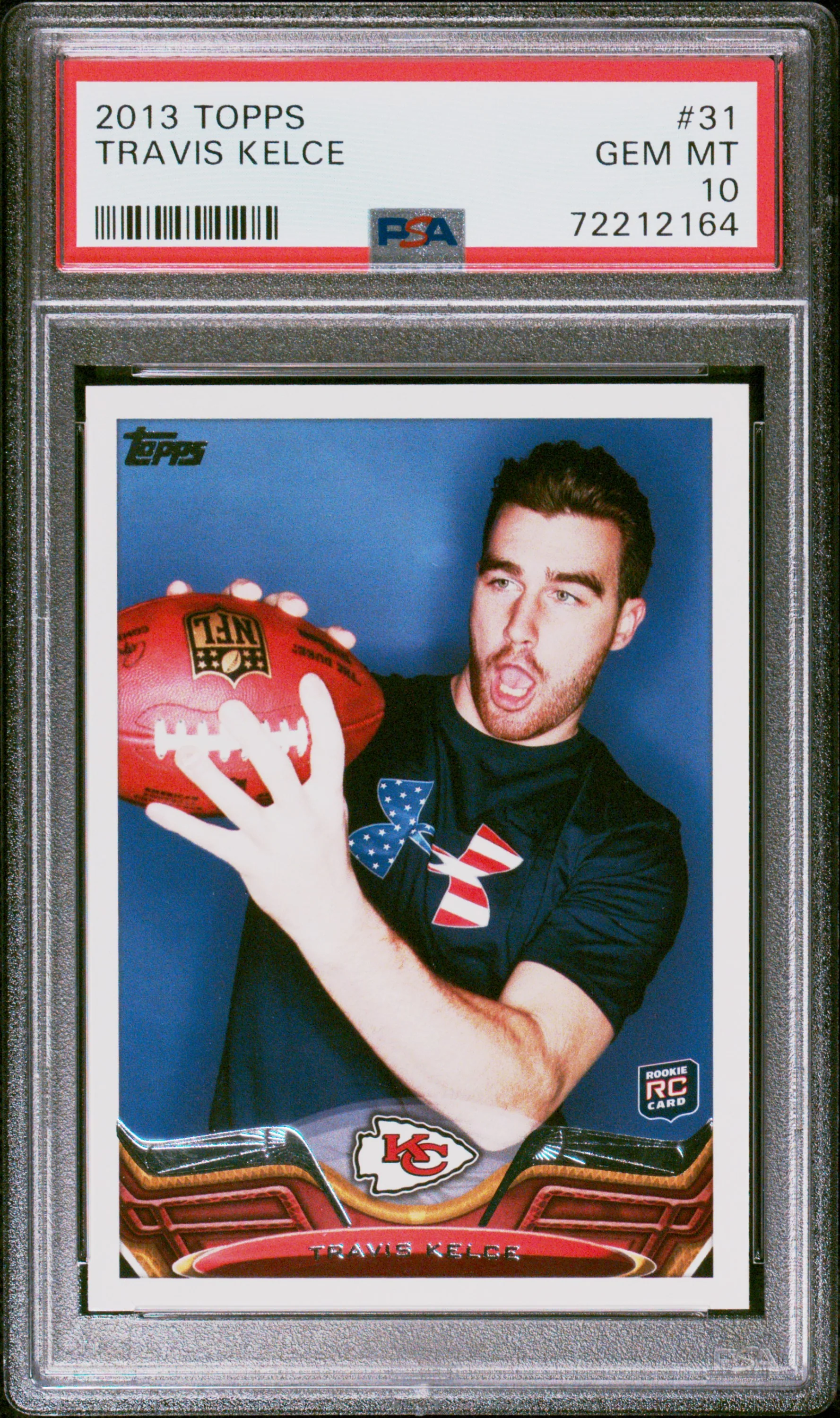TRAVIS KELCE | 2013 TOPPS 31 | PSA GEM MT 10